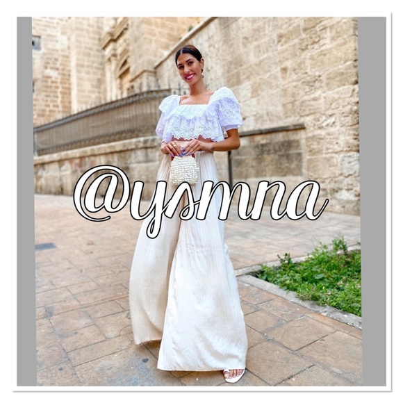 2left🔥🔥Zara embroidery top bloggers favorite - Picture 8 of 16